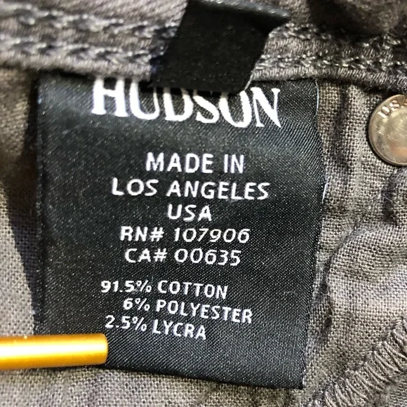 Hudson Collin Mid-Rise Skinny Jeans - Picture 8 of 10